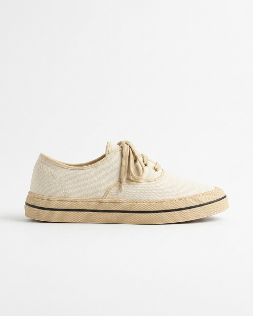 Ivory Casual Board Shoes (36)