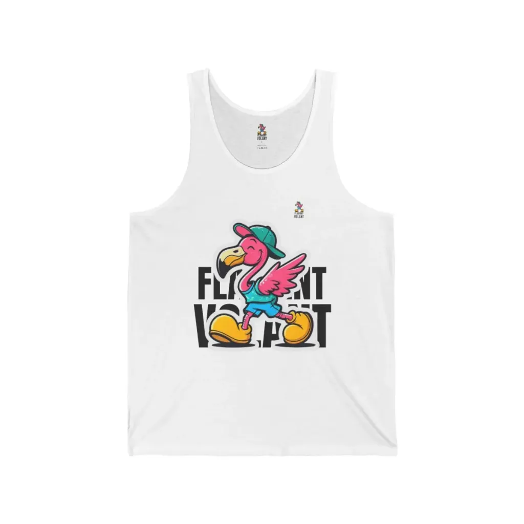 FLAMANT VOLANT TANK TOP SHIRT (XS, COTTON)