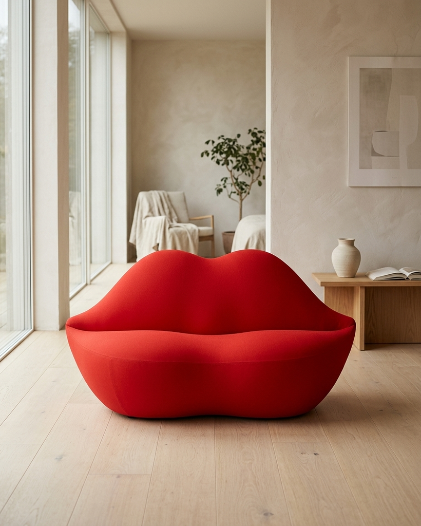 RED LIP COUCH