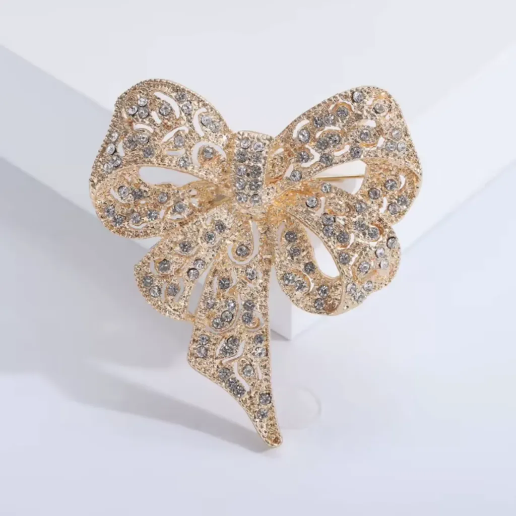 Bow Corsage Brooch