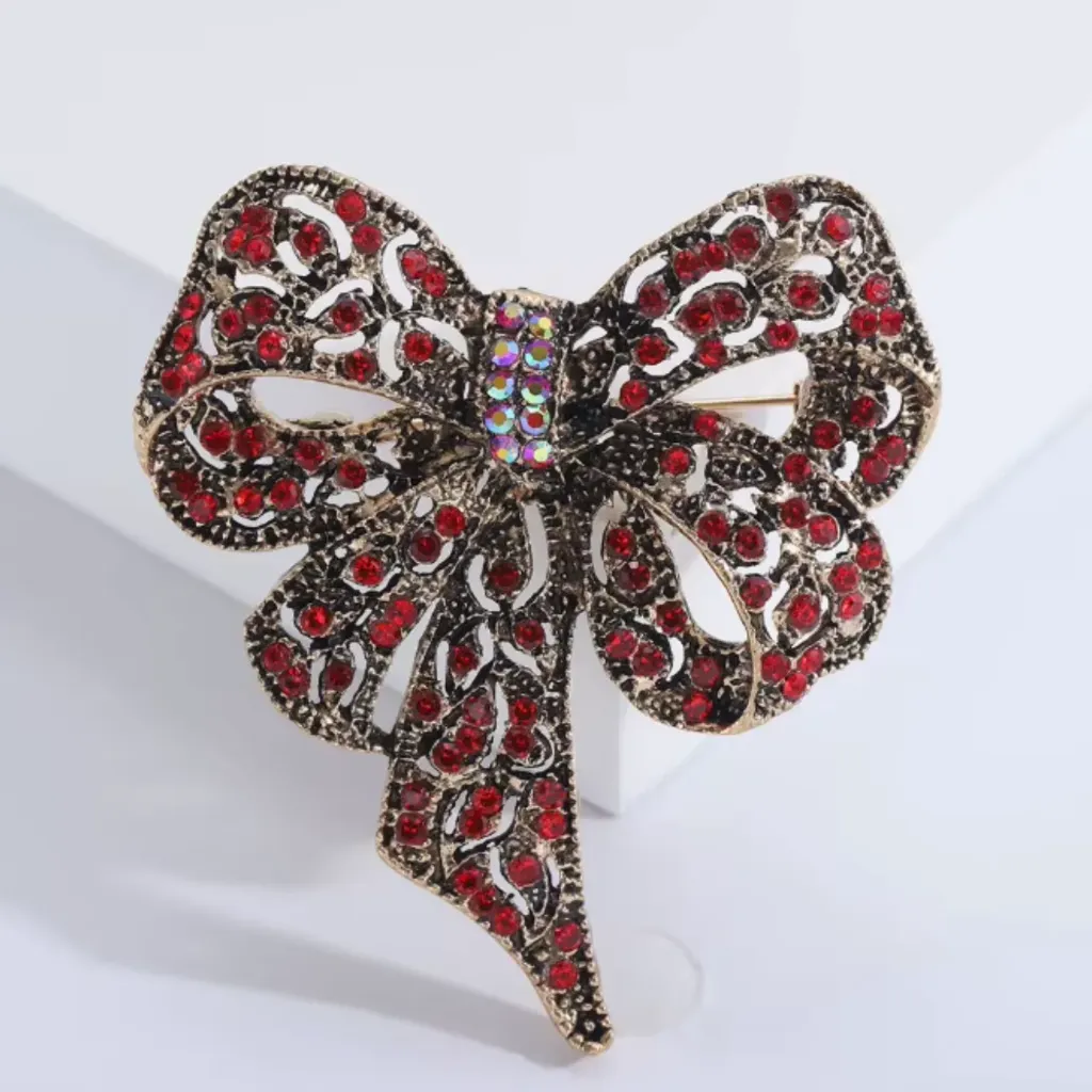 Bow Corsage Brooch