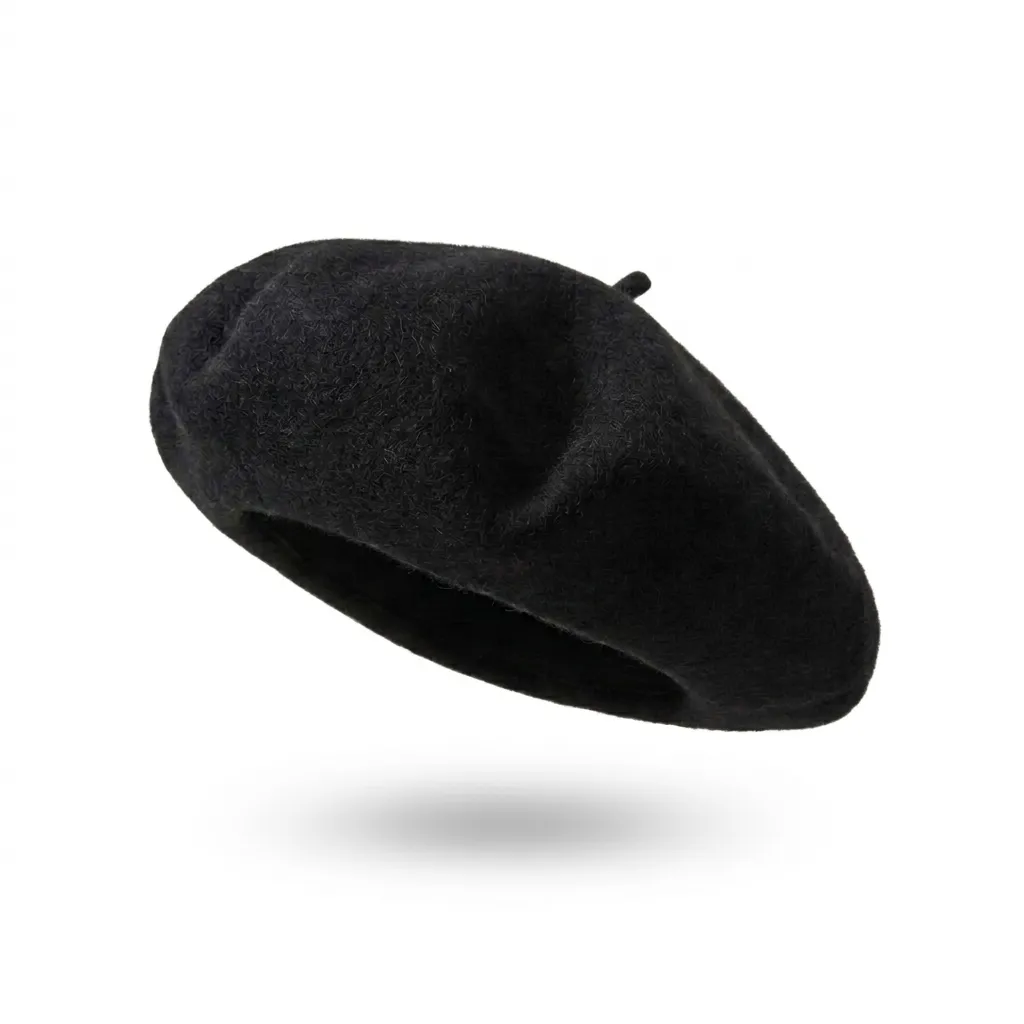 Wool Beret (BLACK)